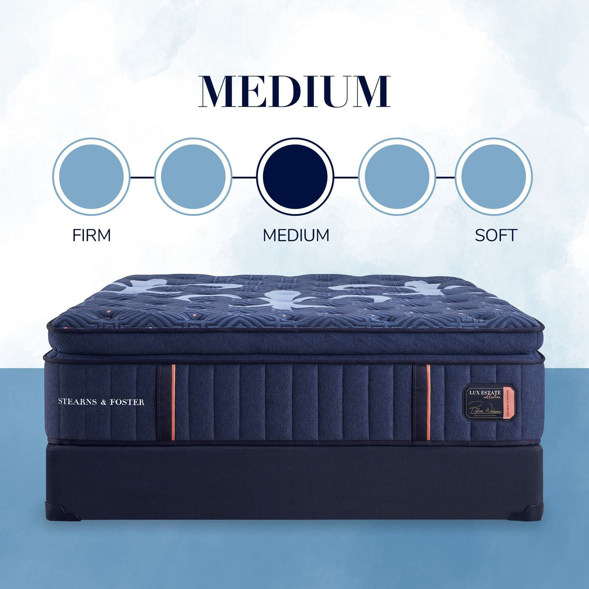 Stearns & Foster® Lux Estate – Medium Pillow Top