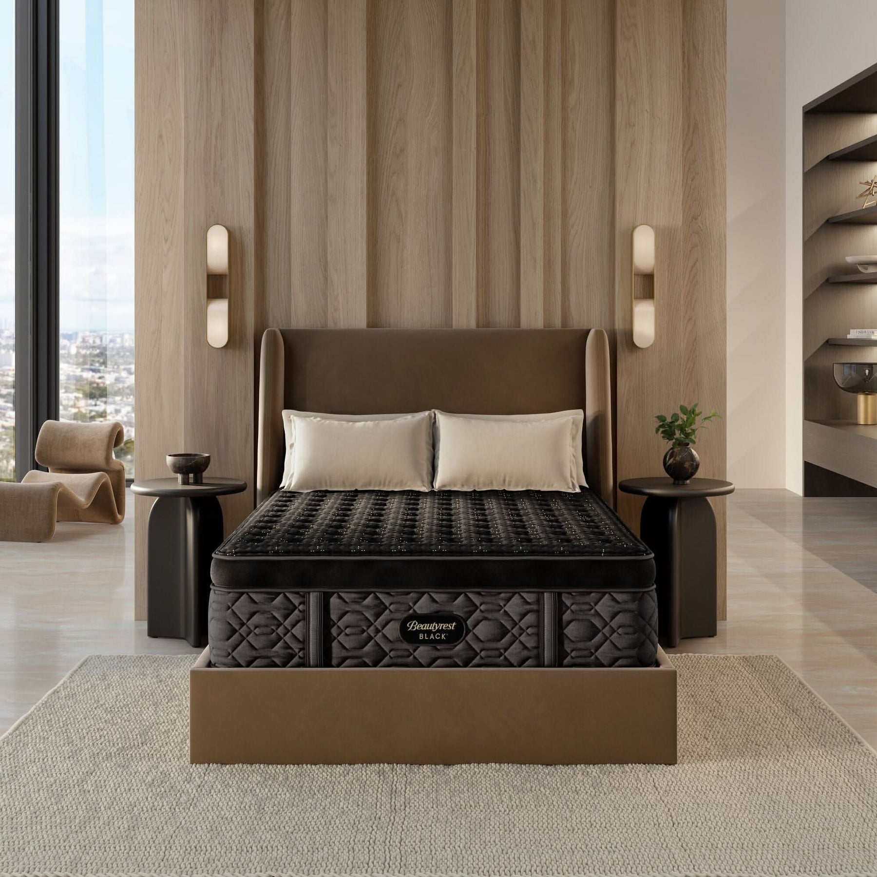 Outlet Beautyrest Black Series Four Medium Summit Pillow Top
