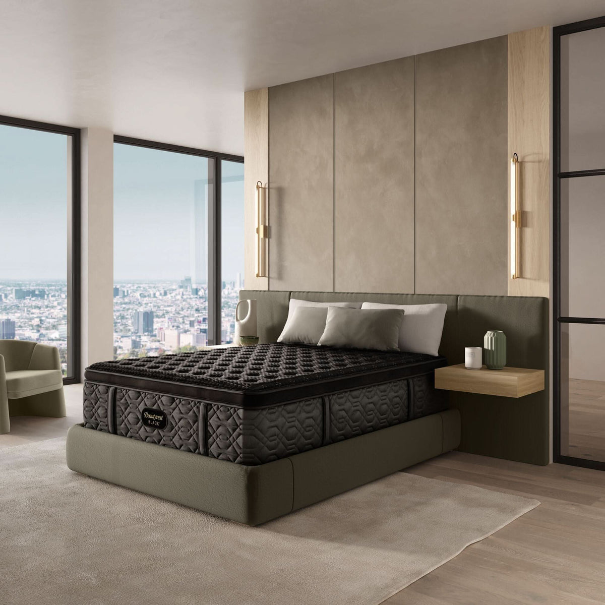 Outlet Beautyrest Black Series Three Firm Pillow Top