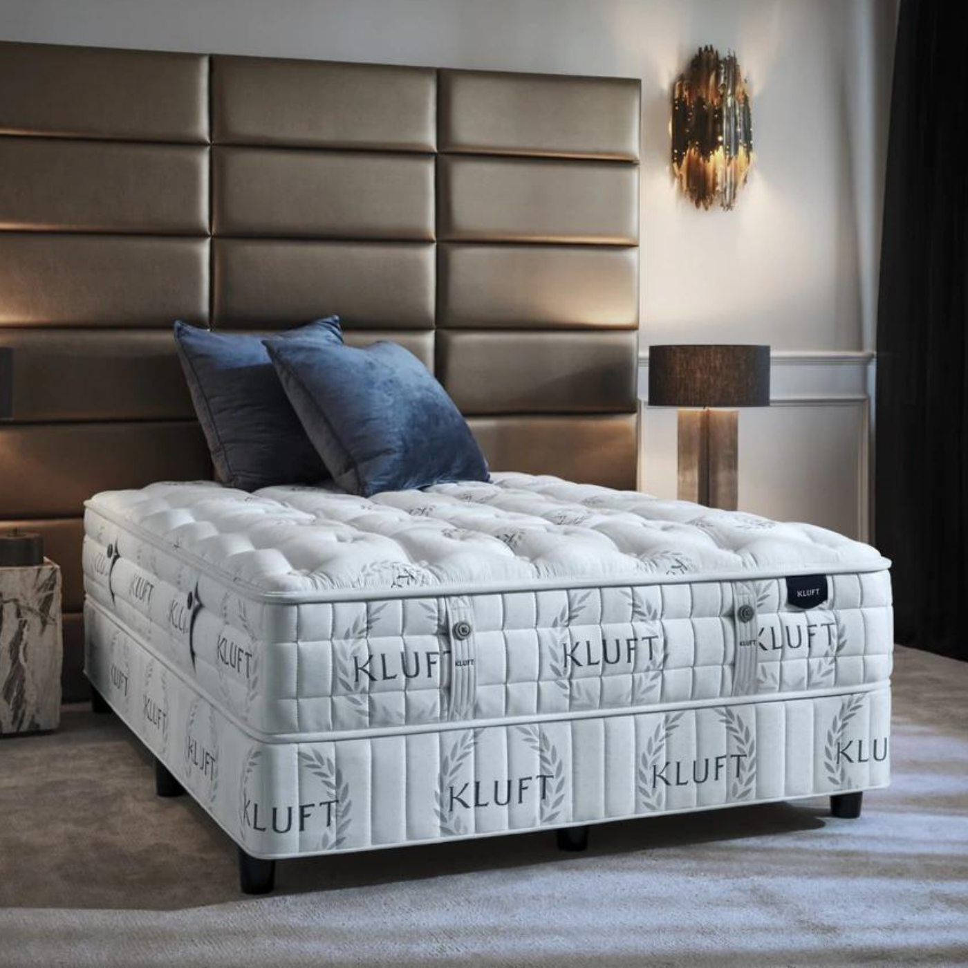 beautiful kluft luxury bed in bedroom