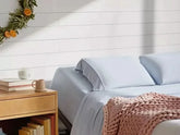 Clearance Purple Soft Stretch Sheet Set
