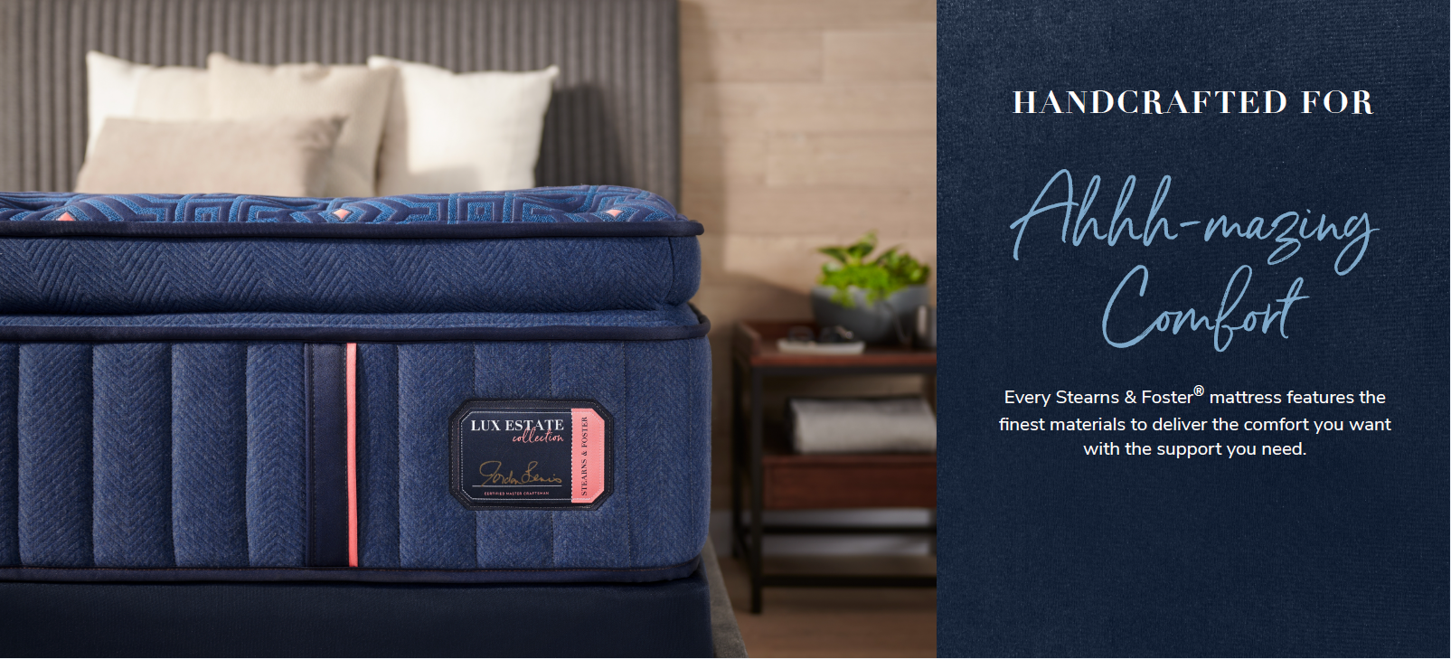 Stearns and foster the plaza deals mattress