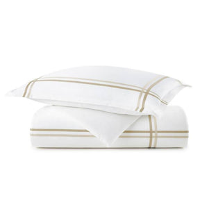 Duo Striped Sateen Sham